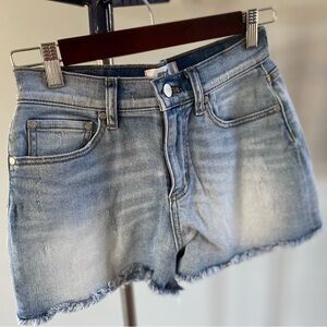 PINK Victoria’s Secret High Waist Blue Jean Shorts ✨ Size 4 | denim